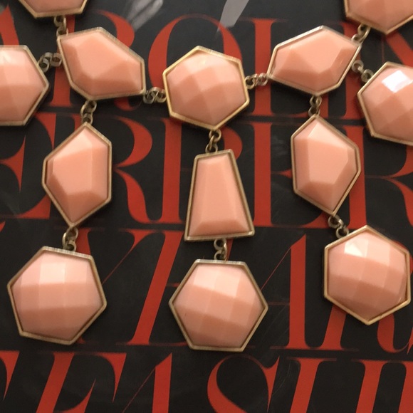 Peach Statement Necklace - Picture 2 of 2